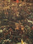 ALTDORFER, Albrecht The Battle of Alexander (detail)  vcvv France oil painting reproduction